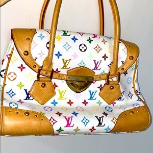 Vintage LV multi color monogram with wallet